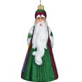 thumbnail image 2 of Glitterazzi Italy Santa with Leaning Tower of Pisa Polish Glass Ornament, 2 of 4