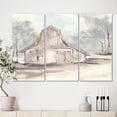 thumbnail image 1 of Designart - Grange de Ferme Grise VI - Uvre d'Art Moderne sur Toile, 1 of 1
