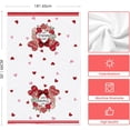 thumbnail image 3 of Garland of Love Heart Truck Valentine''s Day Kitchen Towels Dish Towels, 18x26 Inch Anniversary Wedding Decoration Hand Towels Set of 2, 3 of 6