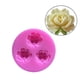 thumbnail image 2 of Cateissary Molde de patrón de flor de rosa 3D, moldes de silicona para galletas, arcilla, Chocolate, molde de decoración hecho a mano, herramientas de Herramientas y accesorios para hornear Cateissary JJ25716-00B, 2 of 6
