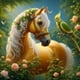 thumbnail image 2 of Kit 5D DIY Con Cuentas Cuadradas Completas Taladro AB Parcial Caballo 45x45cm, 2 of 8