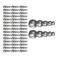 thumbnail image 1 of Almencla 10X 50Pcs Stacked ing Beads Kit ing Lures Tackle for Perch Trout, 1 of 8