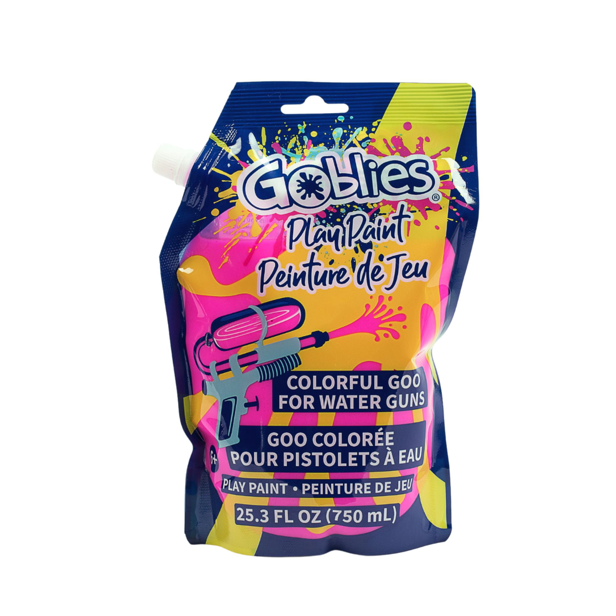 Goblies Play Paint for Water Guns - Party Pack 12pk Green, Pink, Yellow