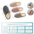 thumbnail image 2 of Women's Slippers Bedroom Furry Slippers Anti-Slip Shoes, 2 of 9
