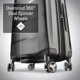 thumbnail image 4 of Equipaje Samsonite Octiv, carcasa rígida ligera, 28 pulgadas, color negro sigiloso, 4 of 6