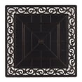 thumbnail image 6 of Black Aluminum Fire Table Set with Two Deep Seating Loveseat with Cushions and Two Club Chairs, 6 of 11