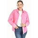 thumbnail image 5 of Blusa oversize diseño deslavado Roman Fashion/Juvenil, 11427 (Rosa) rosa G, 5 of 7