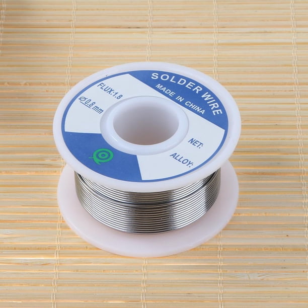 Alambre de soldadura de electrodo práctico de varilla de soldadura de 0,8 mm para electrónica eléctrica