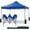 Blue, variant on GIANNA 10x10 FT Pop Up Canopy Tent with Slant Legs and Carrying Bag, Easy Setup Outdoor Shelter for Patio, Garden, Beach, Blue