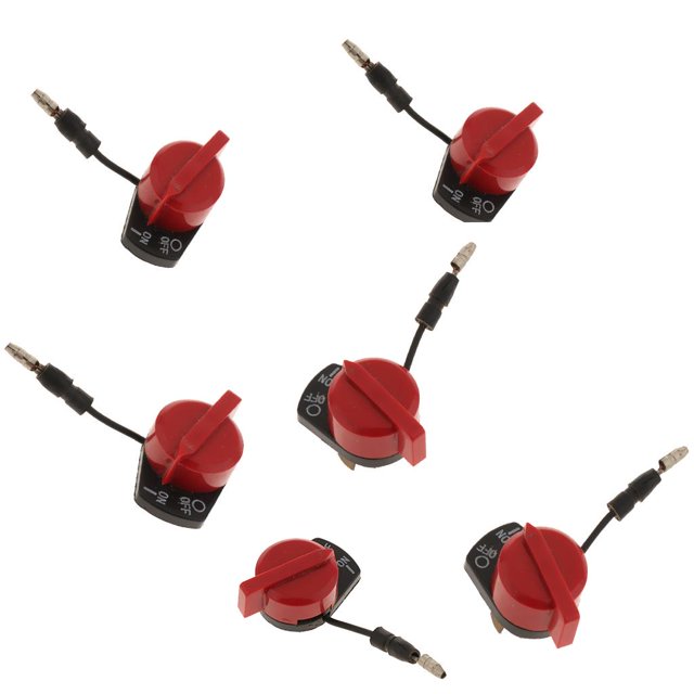 Interruptor de Encendido y Apagado kusrkot Motor de Control de 6 Piezas para Motosierra