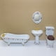thumbnail image 3 of Yuarrent Mini juego de muebles para decoración de casa de muñecas, mano de obra exquisita, cerámica y educativo Decoración tipo 3, 3 of 6