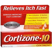 Cortizone-10 Pommade anti-démangeaisons Force maximale, 1 oz