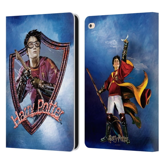Head Case Designs Officially Licensed Harry Potter Prisoner Of Azkaban II Quidditch 2 Leather Book Wallet Case Cover Compatible with Apple iPad Air 2 (2014)