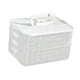 thumbnail image 4 of Organizador de albóndigas, contenedor de almacenamiento de alimentos multiusos para viajes, hogar, refrigerio Blanco 4 capas, 4 of 9