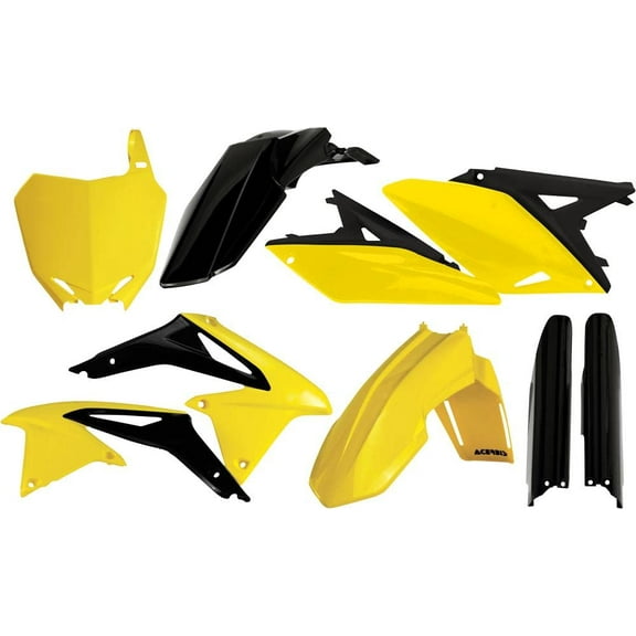 Acerbis 2198034584 Full Plastic Kit Yellow