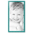 thumbnail image 2 of ArtToFrames 22" x 43" Turquoise Picture Frame, 22x43 inch Blue Wood Poster Frame (WOM-4588), 2 of 8