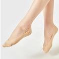 thumbnail image 4 of Viluyesy No Show Socks for Womens, Seamless Non-Slip Ultra-Thin Invisible Lightweight Liner Socks Beige, 4 of 5