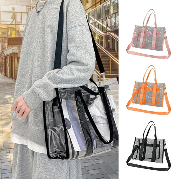 Bolso de Mano onlyliua Transparente para Mujer Sin Olor Llevar Al Hombro