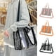 thumbnail image 1 of Bolso de Mano onlyliua Transparente para Mujer Sin Olor Llevar Al Hombro, 1 of 6
