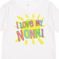 thumbnail image 4 of Inktastic I Love my Nonni- sun and rainbow letters Boys or Girls Long Sleeve Toddler T-Shirt, 4 of 5