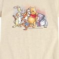 thumbnail image 2 of Winnie the Pooh - Watercolor Group Sketch - Toddler Girls Fitted Short Sleeve T-Shirt, 2 of 4