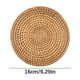 thumbnail image 1 of Fiudx Juego de Manteles Individuales de Ratán, Tejido a Mano, Resistente Al Calor, Antideslizante, Resistente, Elegante Protector de Mesa, Ideal para Comedores y Casas de Familia, Varios Tamaños, Aca, 1 of 5