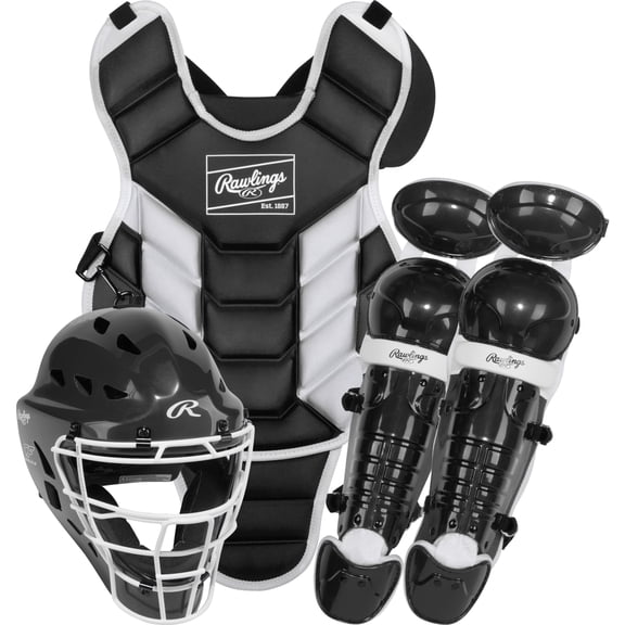 Rawlings Players 3 Series Catcher’s Gear Set | Youth, Junior, T-Ball Sizes