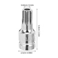 thumbnail image 2 of TABLETREANDS Herramienta Para Tornillos De Aceite Con De Cromo Para Uso En Autos, 2 of 8