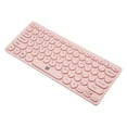 thumbnail image 3 of Bunblic Wired Keyboard 78 Keys Ideal Gifts Mini Silent Keystroke USB Plug and Play for Desktop Computer Personal Computer Home Office Pink, 3 of 8