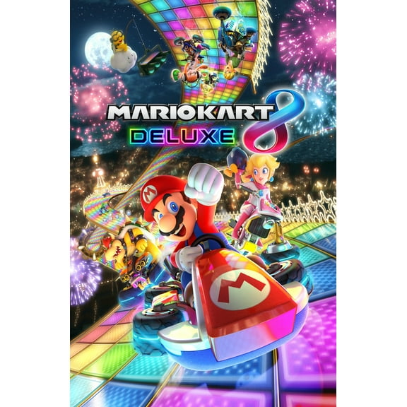 Mario Kart 8 Poster 12x18inch (30x46cm) poster, perfect for any room! Frameless art Wall Art Gift