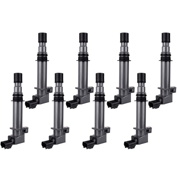 ECCPP Portable Spare Car Ignition Coils Compatible with Dodge/Jeep/Mitsubishi 1999-2008 Replacement for UF270 UF297 for Travel, Transportation and Repair (Pack of 8)