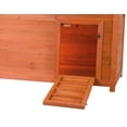 thumbnail image 5 of TRIXIE natura Weatherproof Wooden Outdoor Duck Coop with Pull-Out Tub, Brown, 5 of 7