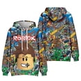 thumbnail image 5 of Roblox-Sudadera con capucha de juego para niños y adultos, suéter, ropa para niños y niñas, sudaderas con estampado de dibujos animados, regalos de cumpleaños y Navidad, 5 of 5