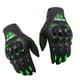 thumbnail image 1 of Guantes hanylish Negro Verde con Sensores Táctiles para Motociclista, Antideslizantes y Cómodos para, 1 of 7