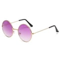 thumbnail image 2 of Gafas de sol redondas retro Gafas marinas Gafas de sol con montura redonda Gafas de montura redonda de tendencia colorida, 2 of 5