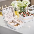 thumbnail image 6 of Mother's Day Pakistan Jewelry Box Organizer Display Case, Compact Travel Storage Box for Rings Earrings Bracelets, 6 of 6