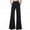 Black, variant on LYXSSBYX Long Trousers Women Pants for Office Women's High Waist Fashion Solid Loose Wide Long Trousers Flowing Palazzo Pants