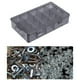 thumbnail image 5 of Caja de almacenamiento de herramientas, caja contenedora, organizador , artesanía con tapas 15 cuadrículas Zulema Contenedor de almacenamiento, 5 of 8