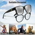 thumbnail image 5 of FEISEDY Polarized Sunglasses Fit Over Glasses Women, Fit over Glasses Sunglasses for Driving UV400 Protection B0250, 5 of 16