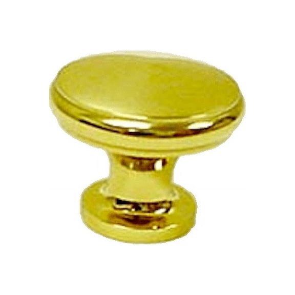 Liberty P30907-PL 1" Solid Brass Round Cabinet Drawer Pull Knob