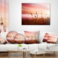 thumbnail image 3 of Designart Foggy Land with Early Morning Mist - Landscape Printed Throw Pillow - 18x18, 3 of 4