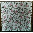 thumbnail image 5 of Doily Boutique Tablecloth or Table Topper Square Embroidered with Light Pink Cut Work Roses, Size 34 inches, 5 of 6