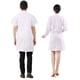 thumbnail image 4 of Bata blanca de laboratorio, ropa de médico, ropa de trabajo de farmacia de enfermera de manga corta, ropa de médico, ropa experimental de manga corta para hombres y mujeres, 4 of 4