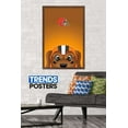 thumbnail image 2 of NFL Cleveland Browns - S. Preston Mascot Chomps Wall Poster, 22.375" x 34", Framed, 2 of 3