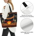 thumbnail image 3 of Easygdp Halloween Decoration Bolsas Tote para Mujer, Bolsos de Hombro para Viaje, Bolsos de Mano de Gran Capacidad para Compras y Trabajo, 3 of 8