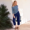 thumbnail image 5 of Lands' End Women's Starfish Mid Rise Pull-On Crop Pants, 5 of 6
