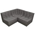 thumbnail image 2 of Diamond Sofa 3 Pc Corner Sectional in Gray, 2 of 5