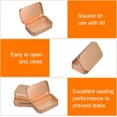 thumbnail image 3 of uxcell 6pcs Metal Tin Box, 3.7x2.4x0.8" Mini Portable Rectangular Empty Tinplate Small Storage Container Airtight Tins with Lids for Candy Favors Crafts Christmas Gifts, Rose Gold, 3 of 7