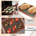 thumbnail image 7 of Food Grade Silicone Baking Sheet Liner,2 PCS Silicone Heat Resistant Baking Mat,Non-Stick BPA Free Oven Liner,Baking Sheet for Cake Pan,Bakeware Mat for Cookies,Bread and Pastry, 7 of 7