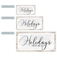 thumbnail image 4 of Ready2HangArt  'Holidays' Christmas Canvas Wall Art by Olivia Rose 24" W x 12" H, 4 of 5